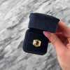 Vintage Heavy 18k Yellow Gold 2.13ct Pink Garnet Bold Ribbed Hexagonal Ring - Video showing the piece