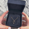 Vintage Victorian 10k Yellow Gold Old Mine Cut Diamond Romantic Engagement Ring Charm / Pendant - Video showing the piece