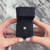Vintage 10k Yellow Gold Opal Dainty Flower Halo Ring - Video showing the piece