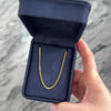 Vintage Significant 14k Yellow Gold 2.2mm Curb Chain - Video showing the piece