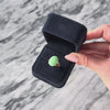 Vintage 14k Yellow Gold 8ct Jade Detailed Carved Blossom Ring - Video showing the piece