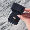 Antique Art Deco 18k White Gold Diamond Openwork Domed Duo Ring - Video showing the piece
