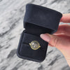 Vintage 18k Yellow Gold Ancient-Style Silver Coin Ring - Video showing the piece