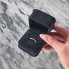 Vintage English 18k Yellow Gold .29cttw Diamond Dainty Eternity Band Ring - Video showing the piece