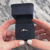 Vintage 18k Yellow Gold & Platinum Diamond Dainty Floral Set Ring - Video showing the piece