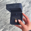 Antique 14k Yellow Gold 6.5ct Carnelian Carved Cameo Woman Charm / Pendant - Video showing the piece