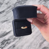 Vintage Italian 18k Rose Gold Lovely Simple Dome Ring - Video showing the piece