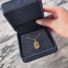 Antique 10k Rose & Yellow Gold Detailed Shield & Leaves Charm / Pendant - Video showing the piece