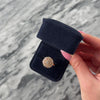 Estate 14k Rose Gold .71cttw Diamond Dazzling Detailed Disc Ring - Video showing the piece