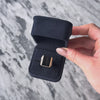 Vintage 10k Yellow Gold 2.93ct Onyx Diamond Signet Style Ring - Video showing the piece