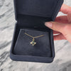 Antique 10k Yellow & White Gold Old Mine Cut Diamond Green Glass Charm / Pendant - Video showing the piece