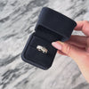 Vintage Platinum .7cttw Diamond Light-Filled Knot Ring - Video showing the piece