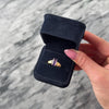 Vintage 10k Yellow Gold 1.15ct Amethyst Brushed Rectangular Solitaire Ring - Video showing the piece