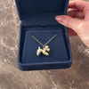 Vintage 14k Yellow Gold Adorable Textured Poodle Charm / Pendant - Video showing the piece