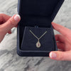 Antique Art Deco 14k White Gold Ruby Milgrain Openwork Charm / Pendant - Video showing the piece