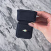 Vintage 14k Yellow Gold Opal .21cttw Diamond Mesmerizing Trio Ring - Video showing the piece
