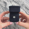 Vintage 14k Yellow Gold 1.97ct Aquamarine Diamond Wonderful Accented Cushion Ring - Video showing the piece