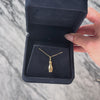 Vintage Lightweight 14k Yellow Gold Bowling Pin Charm / Pendant - Video showing the piece