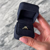 Vintage 14k Yellow & White Gold .4ct Old European Diamond Solitaire Ring - Video showing the piece
