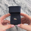 Vintage 14k Yellow Gold .71cttw Pink Green Tourmaline Diamond Wraparound Twin Pear Ring - Video showing the piece