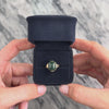 Vintage 10k Yellow Gold 6.43ct Bloodstone Bold Architectural Dome Ring - Video showing the piece