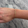 Vintage 14k Yellow Gold Stylized Figure-8 Link Bracelet - Video showing the piece