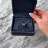 Vintage 14k Yellow Gold .68cttw Garnet Bold Spiked Slide Pendant - Video showing the piece
