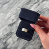 Vintage 18k Yellow Gold 1.39cttw Diamond Fabulous Invisible-Set Geometric Wide Band Ring - Video showing the piece