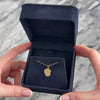 Vintage Lightweight 14k Yellow Gold Sweet Child Profile David Charm / Pendant - Video showing the piece