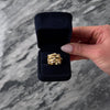 Vintage Spectacular 14k Yellow Gold .78cttw Diamond Ribbons of Light Ring - Video showing the piece