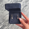 Estate 14k Rose Gold .682cttw Diamond Sophisticated Halo Dangle Earrings - Video showing the piece