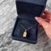 Vintage 10k Yellow Gold Whimsical Detailed Opening Outhouse Surprise Charm / Pendant - Video showing the piece