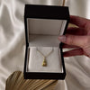 Antique Art Deco 14k Yellow Gold Diamond Buttercup Charm Pendant - Video showing the piece