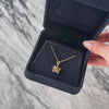 Vintage Lightweight 14k Yellow Gold Butterfly & Ladybug Charm / Pendant - Video showing the piece