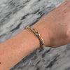 Vintage 18k Yellow & White Gold 1.04ct Diamond Link Bracelet - Video showing the piece
