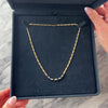 Vintage 14k Yellow Gold 1.17cttw Blue Sapphire Diamond Elegant Pear Link Necklace - Video showing the piece