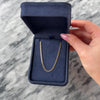 Antique Freed & Peikes 14k Yellow Gold 2.25mm Fantastic Classic Curb Chain - Video showing the piece