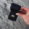 Vintage Heavy 14k Yellow Gold .785cttw Diamond Triple Band Ring - Video showing the piece