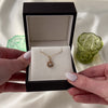 Vintage 10k Yellow Gold Diamond Buttercup Charm Pendant - Video showing the piece