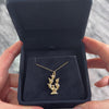 Vintage Heavy 14k Yellow Gold Prickly Pear Cactus Charm / Pendant - Video showing the piece