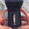 Vintage 14k Yellow Gold Delightful Oversized Articulated Fish Charm / Pendant - Video showing the piece