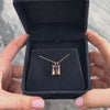 Vintage 14k Yellow Gold 6.37ct Ametrine Chic Solitaire Pendant - Video showing the piece