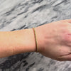 Vintage 14k Yellow Gold Sleek Twisted Rope Bracelet - Video showing the piece