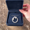 Vintage 14k Yellow Gold Diamond Pearl Stunning Bow Adorned Wreath Pendant - Video showing the piece