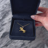 Vintage 18k Yellow Gold Figural Bull Charm / Pendant - Video showing the piece