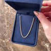 Vintage 14k Yellow Gold 2.2mm Sparkling Rope Chain - Video showing the piece