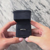Vintage 10k Yellow Gold Blue Sapphire Classic Round Line Band Ring - Video showing the piece