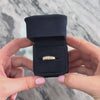 Vintage 14k Yellow Gold 1cttw Diamond Stunning Marquise Line Ring 5.75
