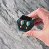 Vintage 14k Yellow Gold 1.25cttw Turquoise Pearl Golden Drops Stud Earrings - Video showing the piece