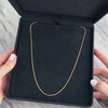 Vintage Italian 14k Yellow Gold 1.4mm Sleek Snake Chain - Video showing the piece